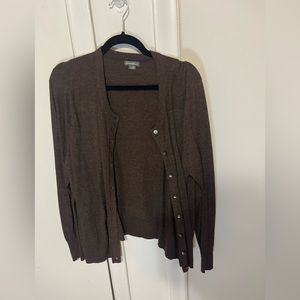 Eddie Bauer brown sweater size XL